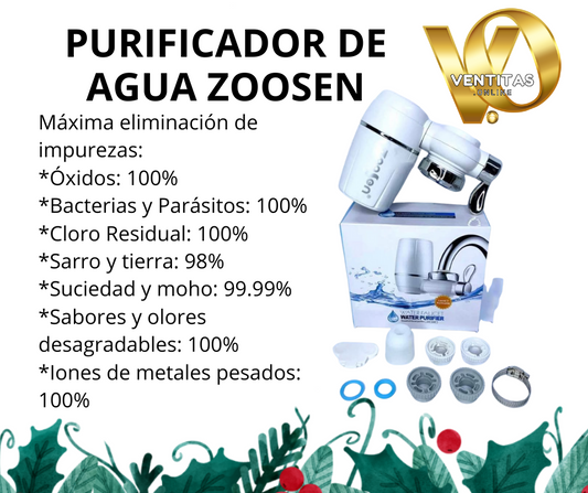 Purificador de agua Zoosen